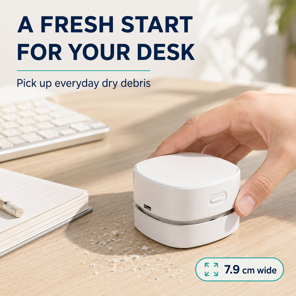 미니 데스크탑 무선 핸드헬드 진공청소기, 지우개 먼지  - Mini Desktop Vacuum Cleaner For Eraser Dust 리뷰 및 가격