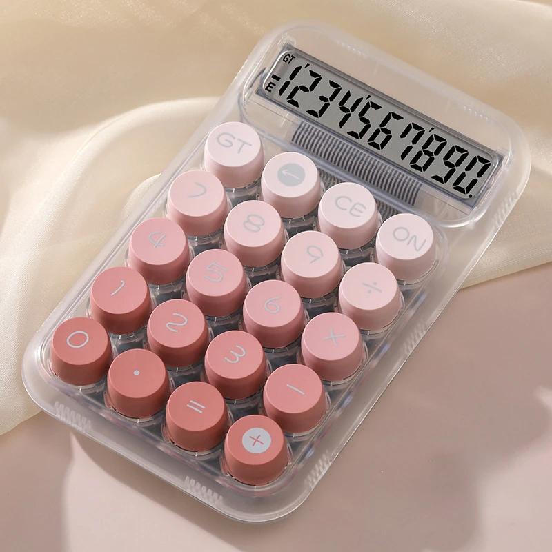 원형 기계 계산기 대형 디스플레이 기계식 도트 키보드  - Scientific Calculator For Secondary School 리뷰 및 가격