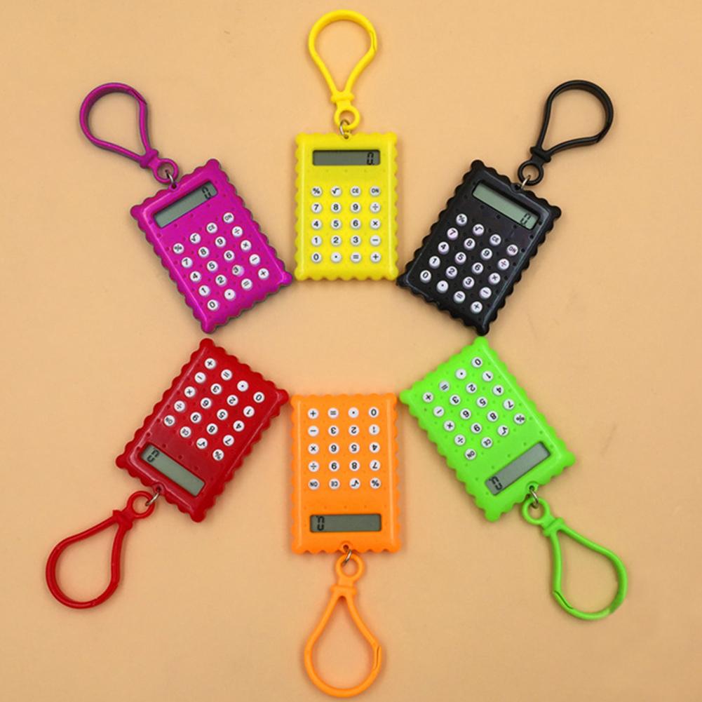 미니 계산기 포켓 학생 미니 전자 계산기 비스킷 모양  - Scientific Calculator For Secondary School 리뷰 및 가격